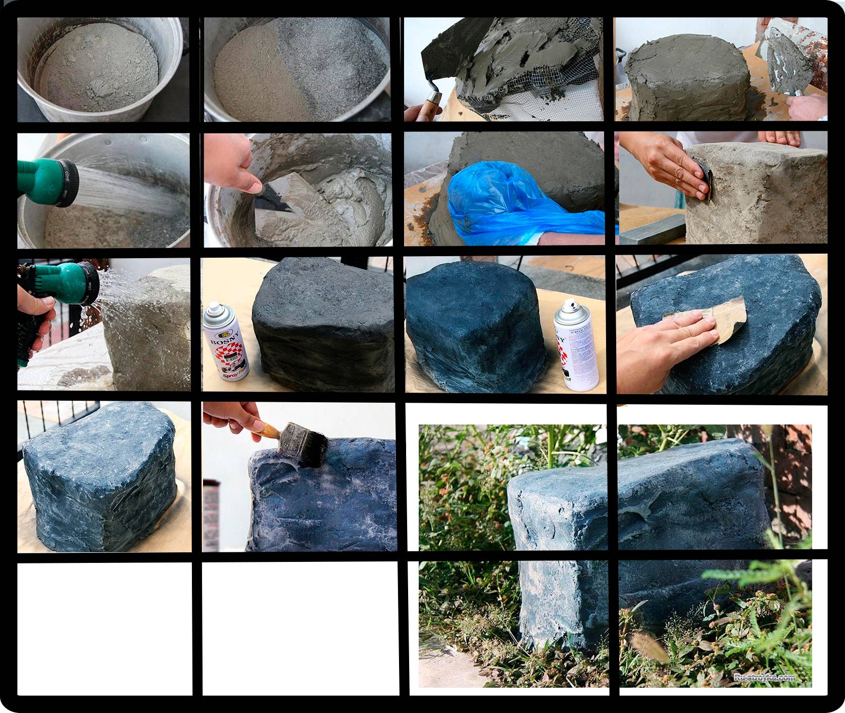 Цементный раствор своими руками: виды раствора