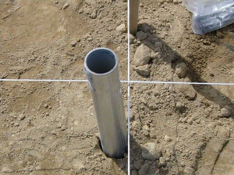Столбчатый фундамент из пластиковых труб своими руками: пошаговая инструкция