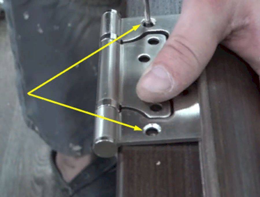 Как установить петли на дверь. технология установки петель различных типов на двери: пошаговая инструкция