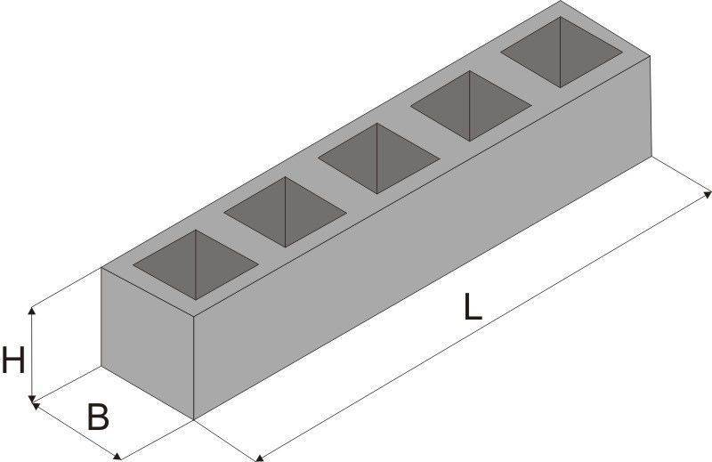 Пустотелые бетонные блоки для фундамента: стандарты и отклонения, особенности