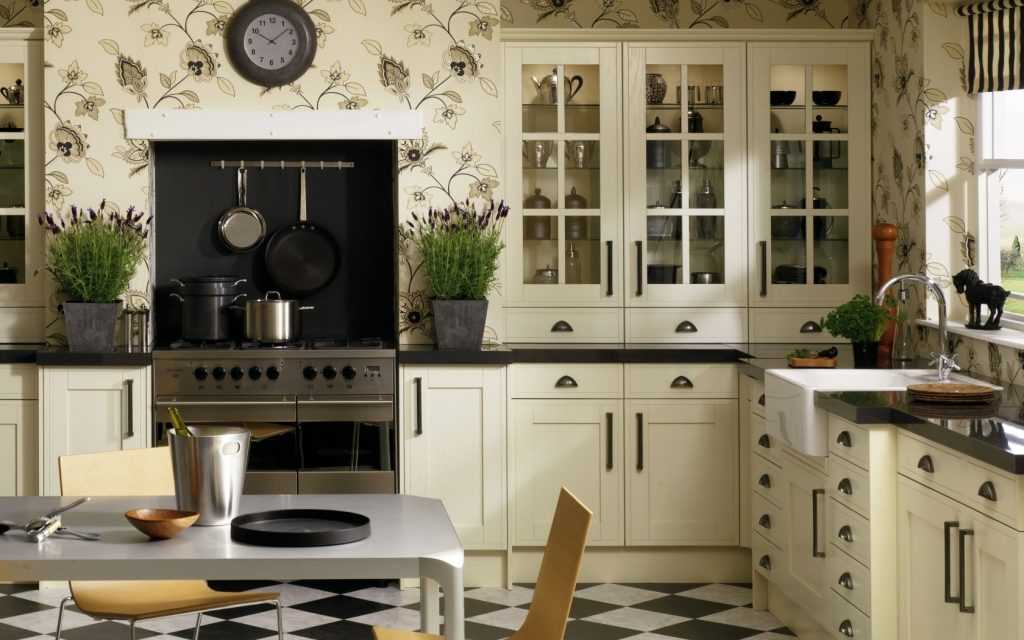 Обои для маленькой кухни, зрительно увеличивающие пространство: выбор и дизайн | дизайн и фото