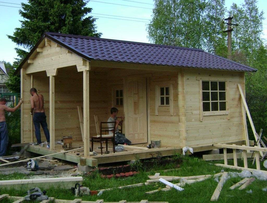 Дачный домик из пеноблоков своими руками: видео-инструкция по строительству, бесплатные проекты, сколько стоит построить, фото