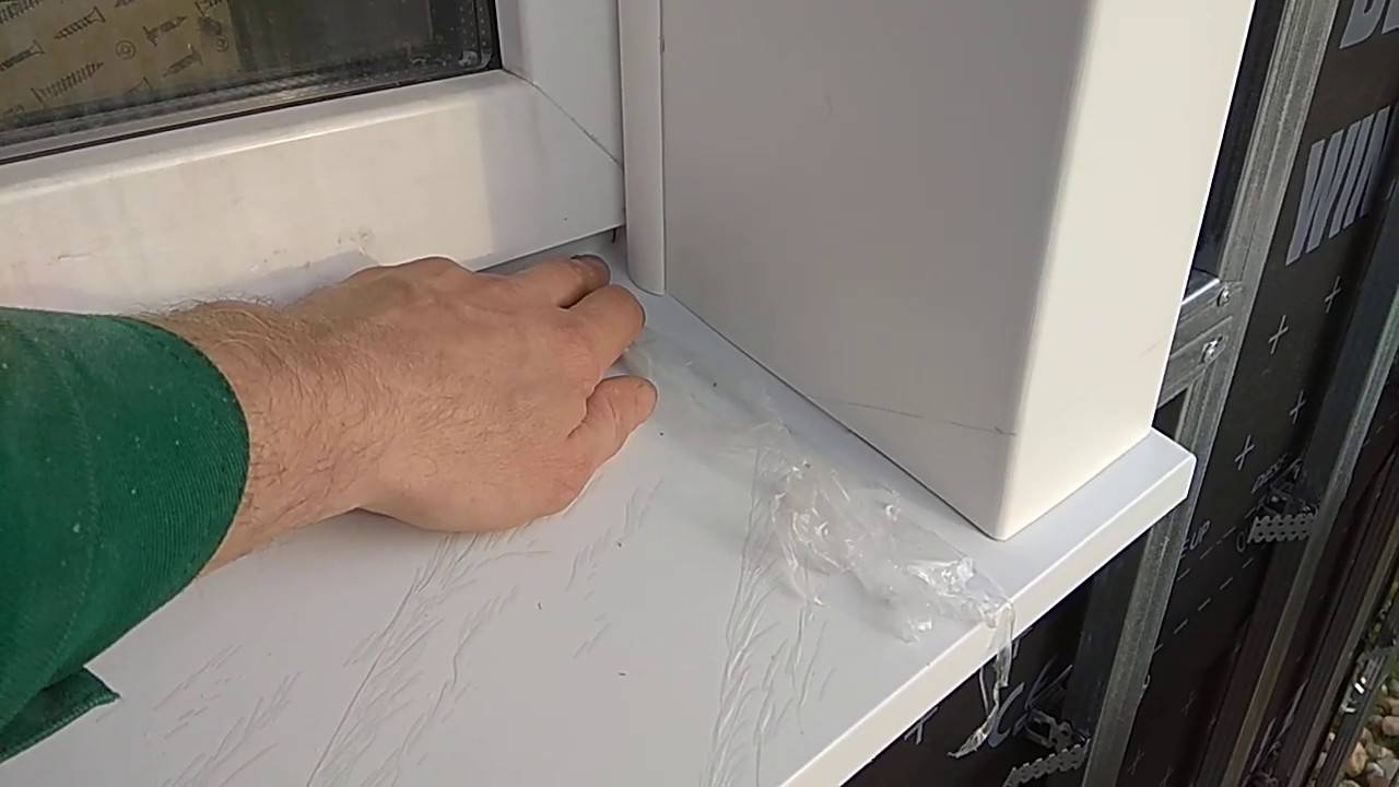 Монтаж пвх откосов на пластиковые окна своими руками