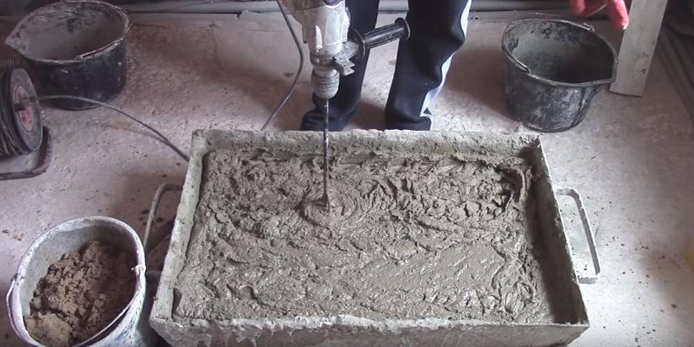Как правильно развести цемент с песком