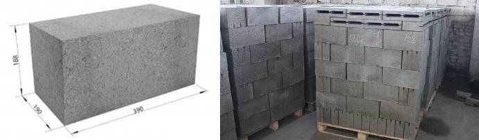 Купить бетонные блоки во владимире от производителя, цена за штуку от 38 руб с доставкой