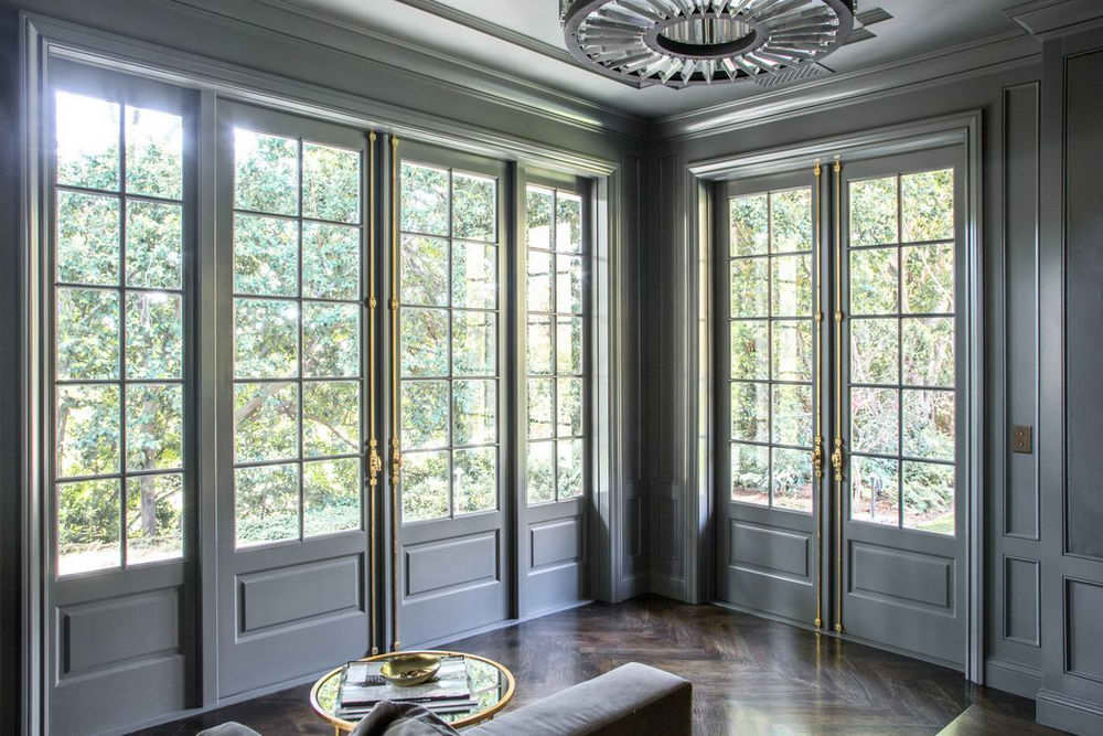 Окна французские для домов и квартир