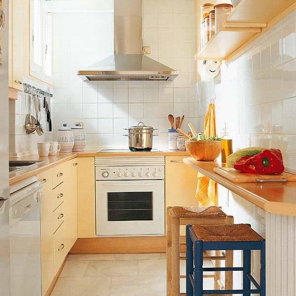 Маленькая кухня (88 фото): секреты правильного дизайна