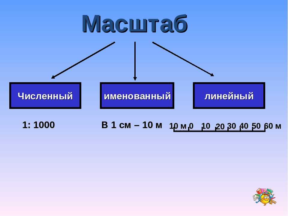 Масштабы проектов виды