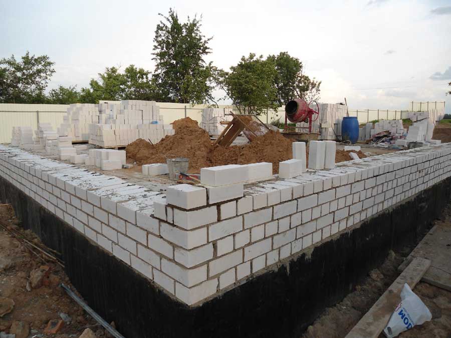 Строительство дома из силикатного кирпича - строительный портал