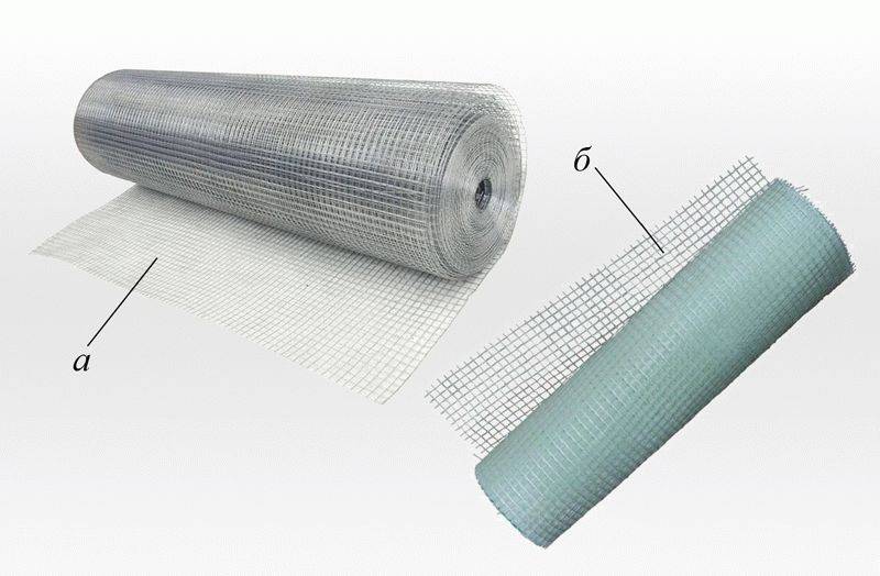 Армирующая сетка для штукатурки стен - какую использовать: металлическую или стекловолоконную