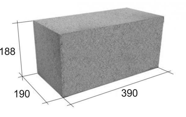 Блоки бетонные под фундамент 400х200х200: полнотелые цементные и пустотелые