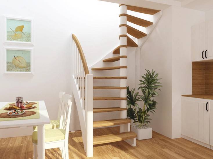 Какая лестница занимает меньше места в доме, сделать удобную лестницу если мало места, компактная лестница
