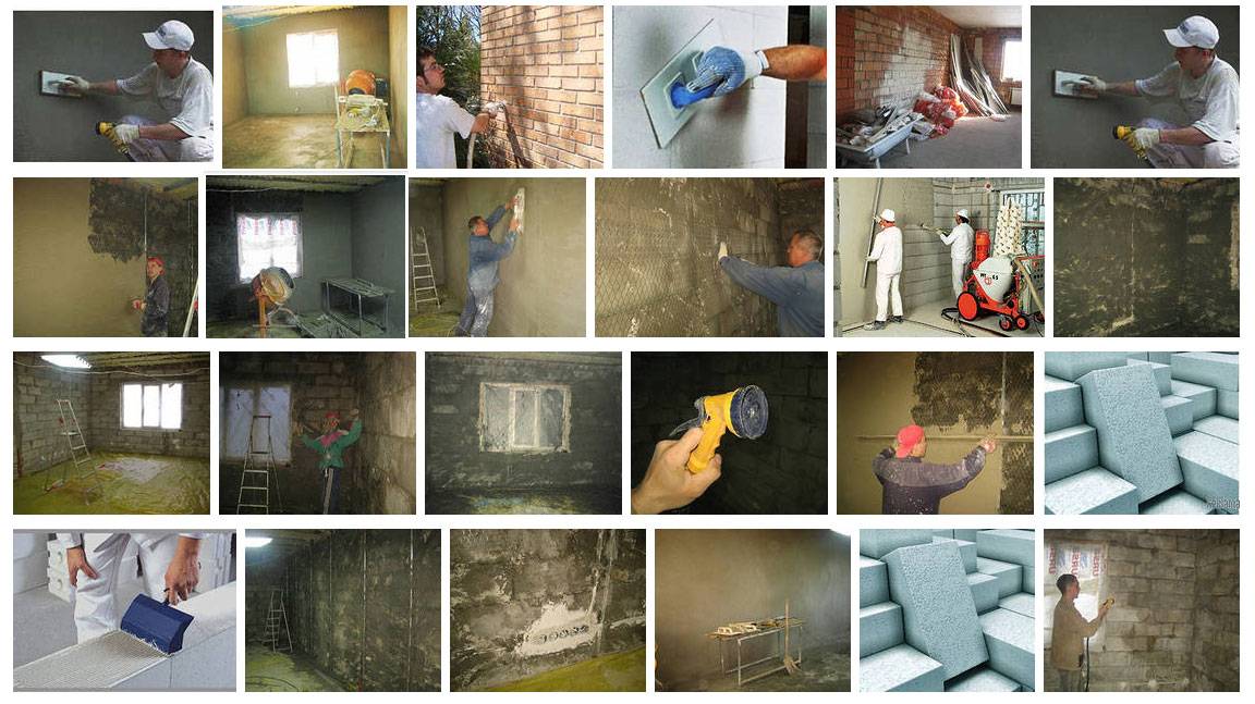 Как штукатурить пеноблок: как правильно своими руками нанести защитный слой на стены снаружи дома и внутри помещения?