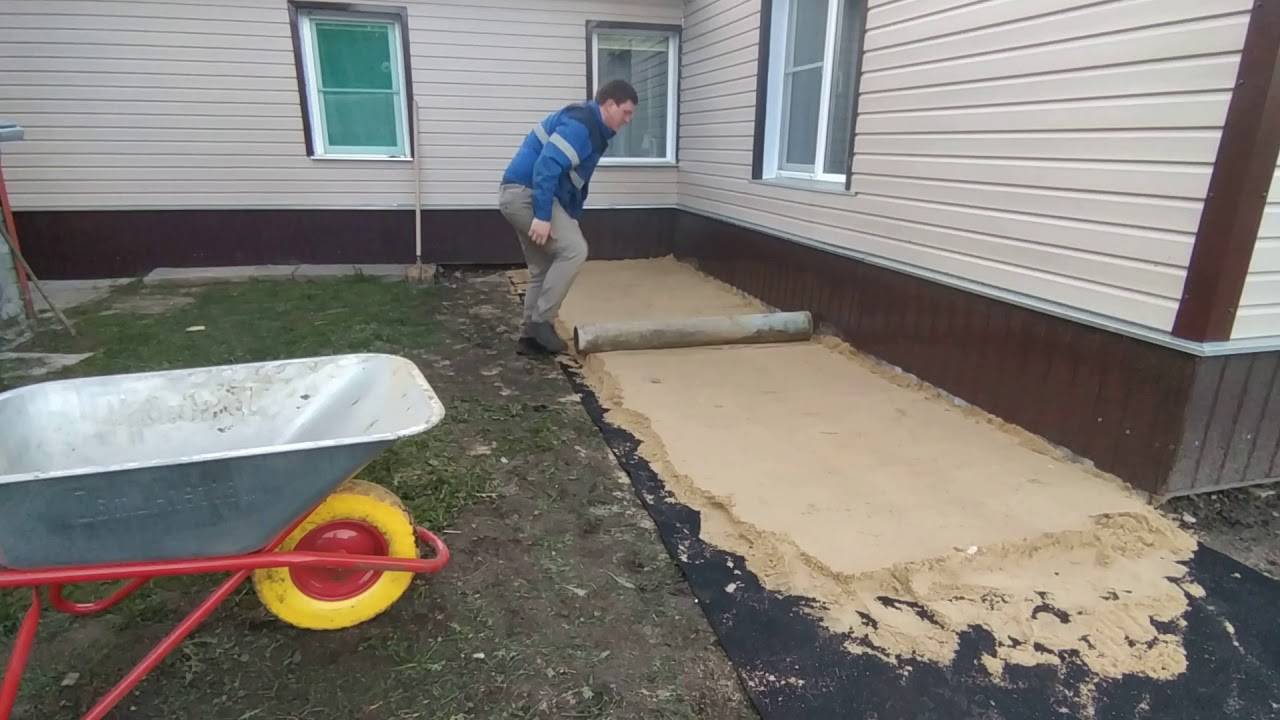 Какой песок нужен для подушки под фундамент: правильный выбор