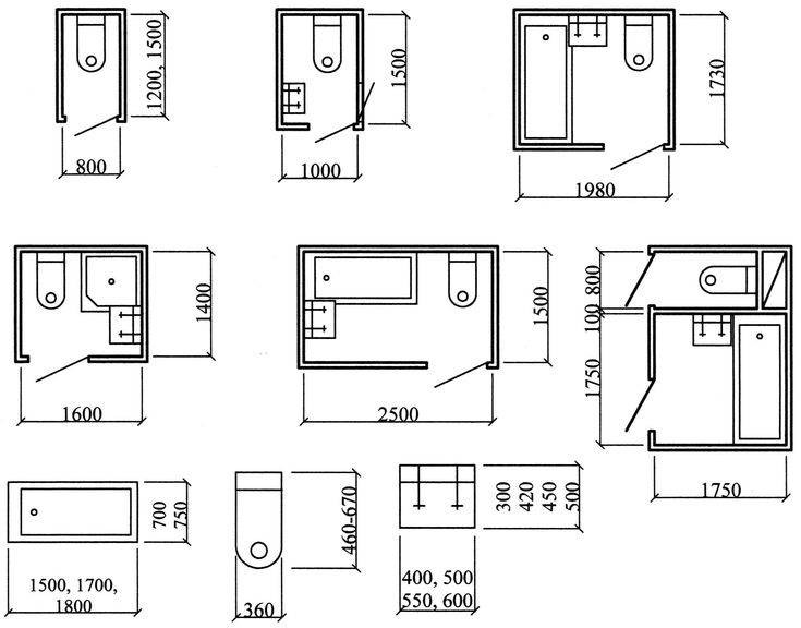 Каковы размеры окна в санузле и ванной частного и многоквартирного дома?