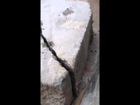 Как распилить блок бетонный? - строим сами