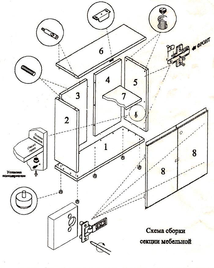 Кухонный уголок своими руками: инструкция по сборке 3 разных моделей