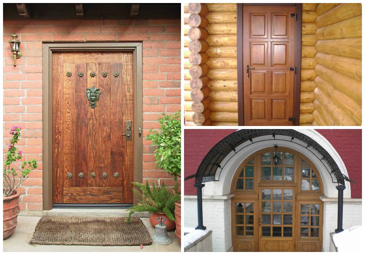 Входная дверь в деревянный дом: преимущества и недостатки