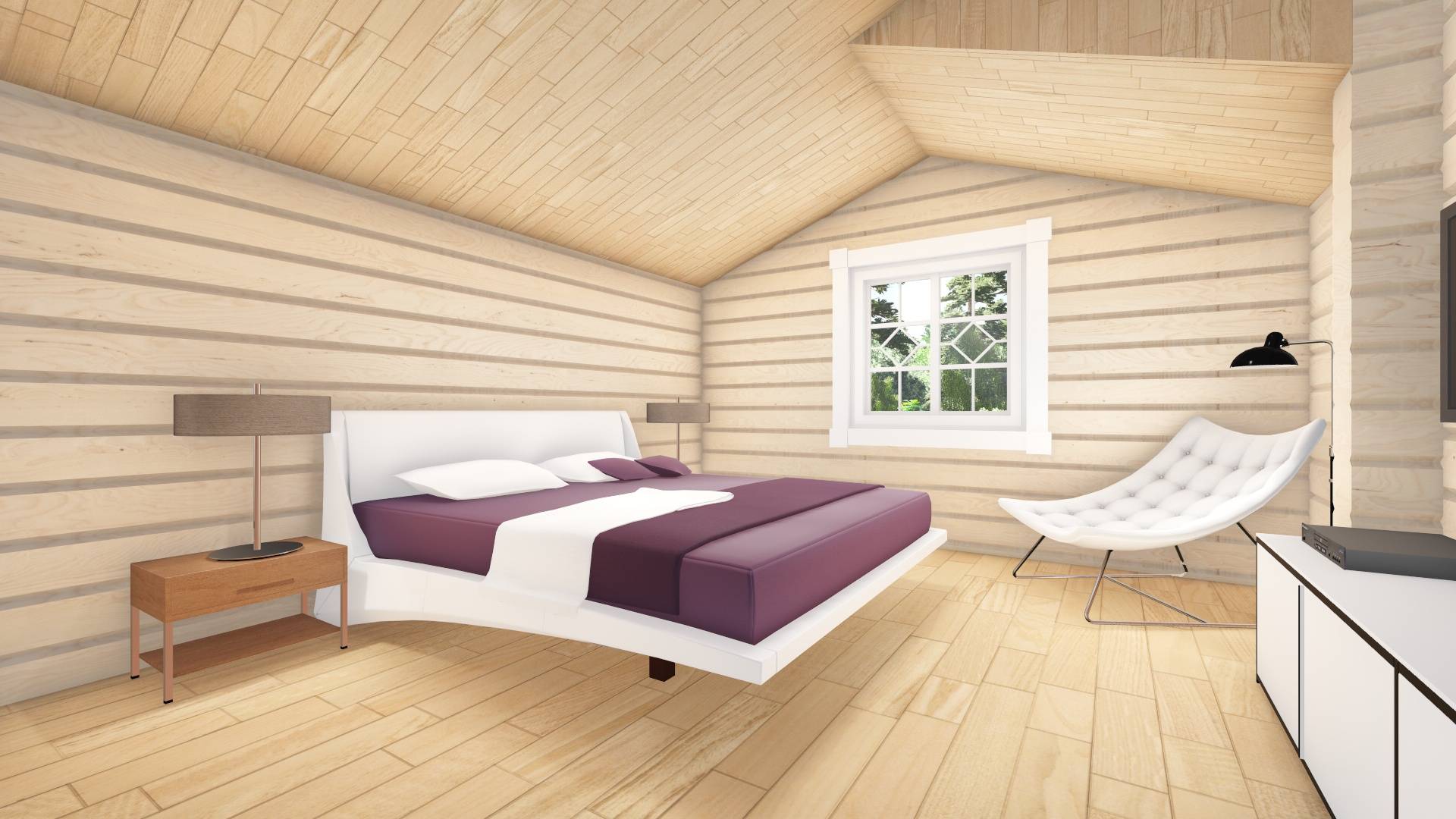 Блок-хаус для внутренней отделки (47 фото): как обшить потолок спальной комнаты в квартире, варианты сочетаний материалов внутри дома