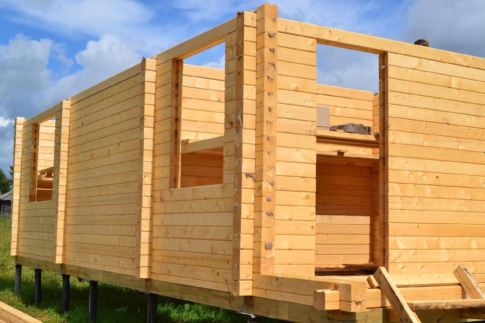 Как построить дом из клееного бруса – пошаговая инструкция для сборки своими руками