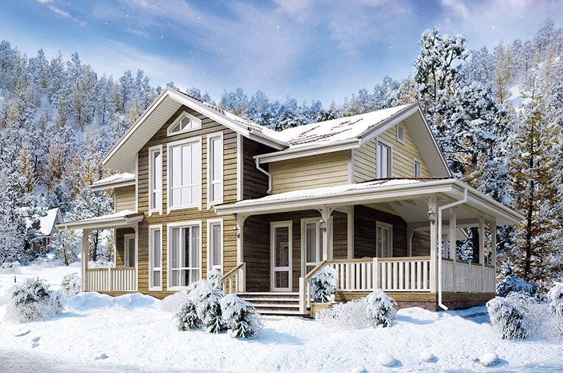 Утепление каркасного дома для зимнего проживания за 7 этапов