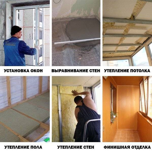 Утепление балкона изнутри: пошагово, своими руками | видео