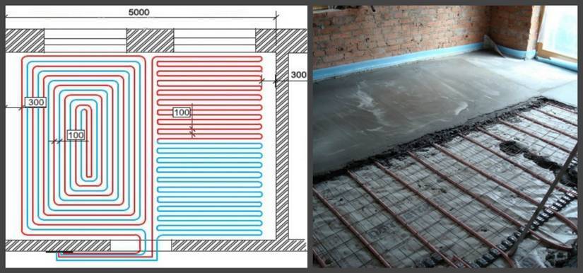 Тёплый пол на деревянный пол – укладка водяной и электрической системы отопления