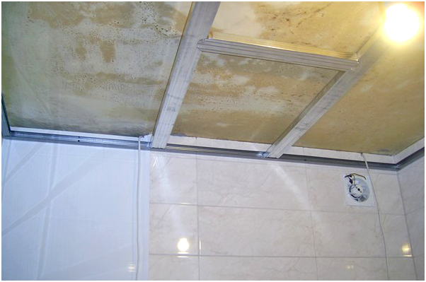 Как сделать подвесной потолок в ванной комнате своими руками — пошаговое видео и фото