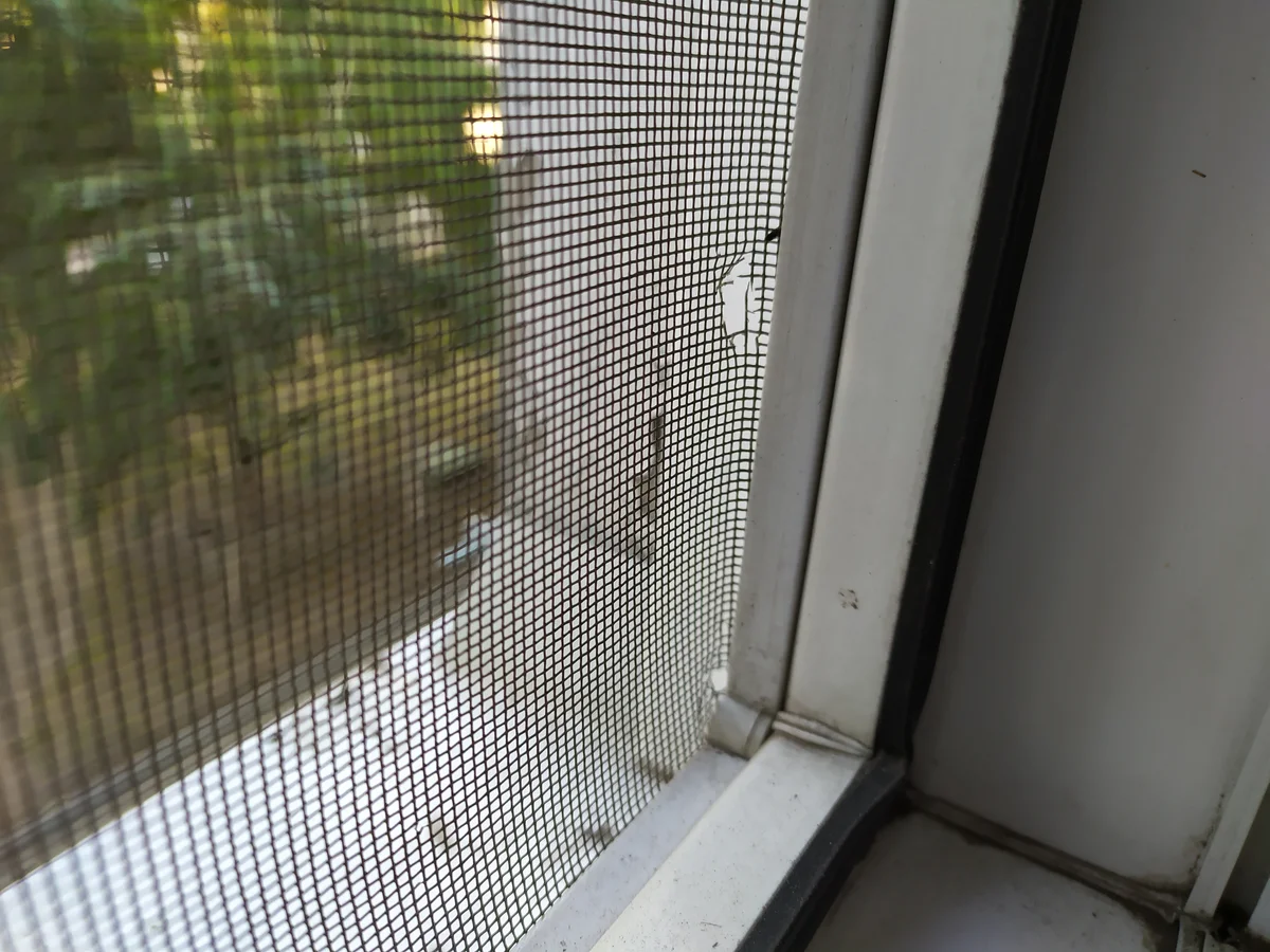 Как нужно снимать сетку с пластикового окна чтоб не уронить