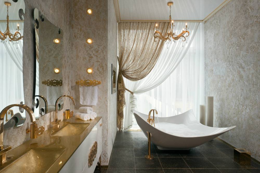 Ванная комната в стиле классика - 67 фото решений в духе единого формата