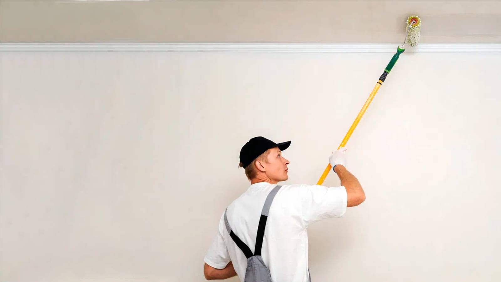 Грунтовка потолка: как правильно сделать под покраску водоэмульсионной краской