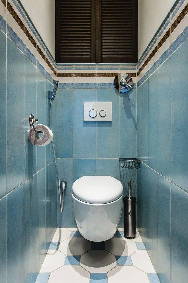 Дизайн интерьера в отдельном туалете