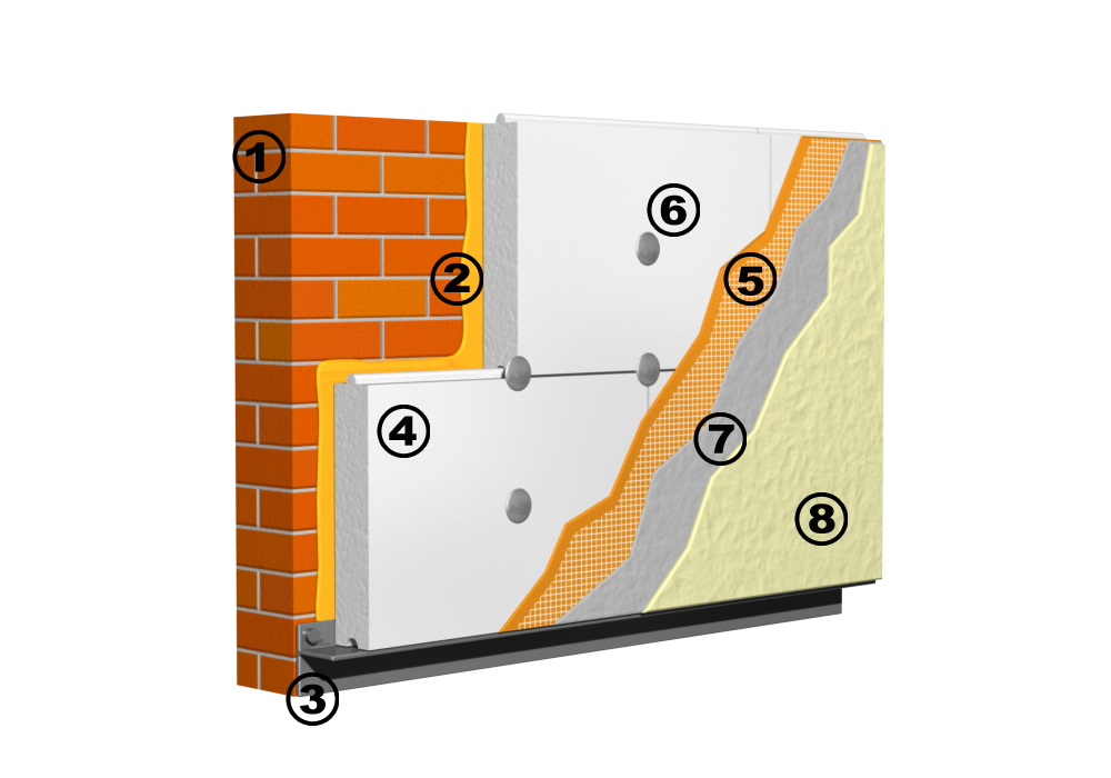 Утепление стен снаружи пенопластом – монтаж пенопласта на фасад