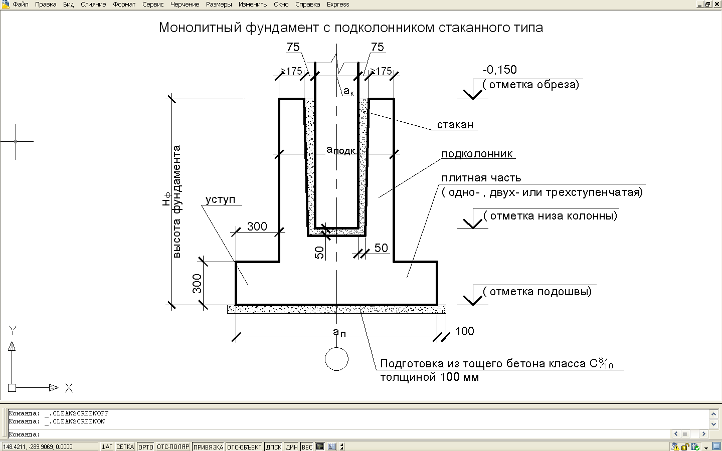 Монтируем фундамент стаканного типа под колонны: монолитный и сборный - обзор