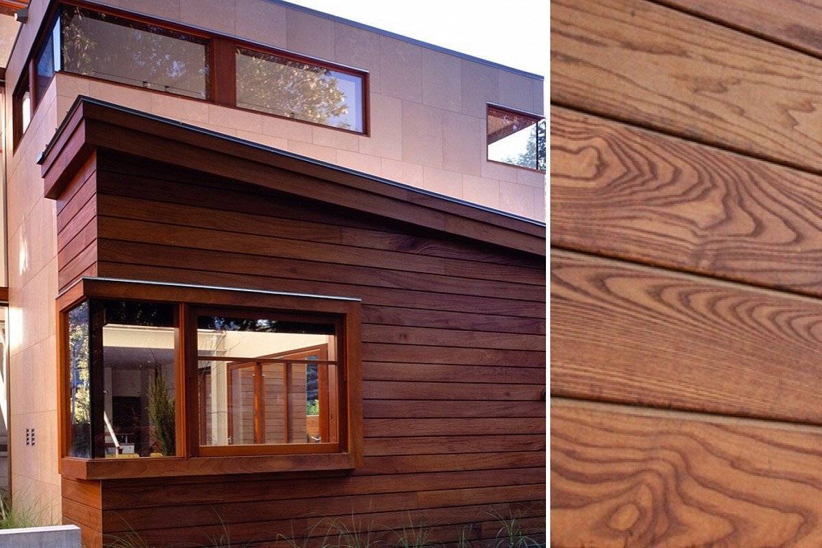 Отделка дома деревом снаружи: виды материалов для фасада из дерева