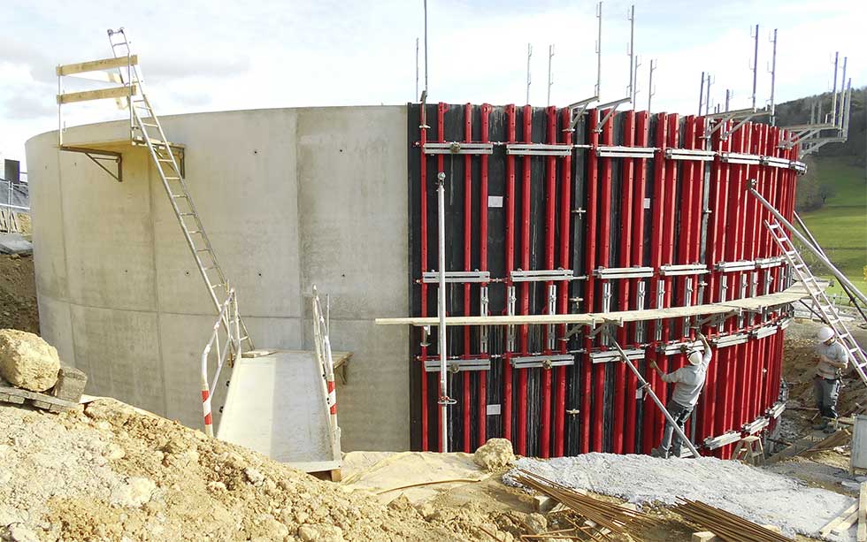 Изготовление бетонных колонн своими руками: подготовка, заливка, демонтаж