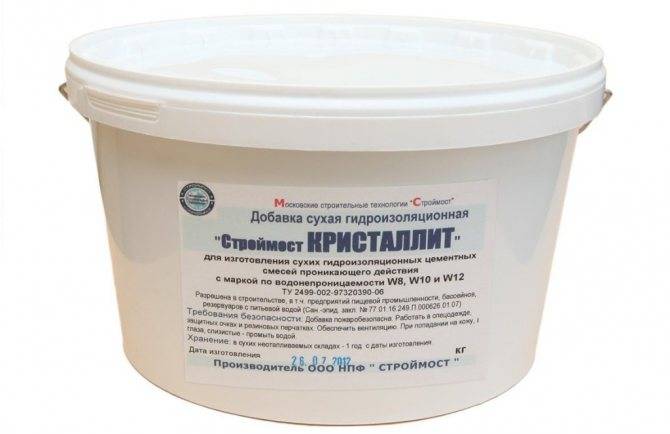 Гидроизоляция бетона - пенетрон-россия