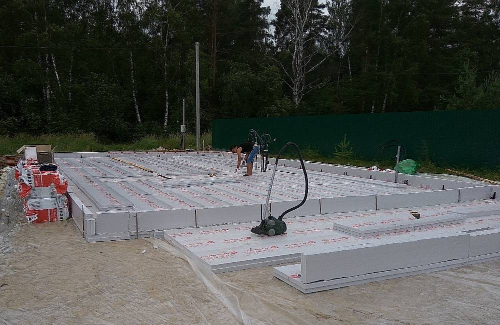 Что такое фундамент ушп: технология строительства шведской утепленной плиты ее монтаж