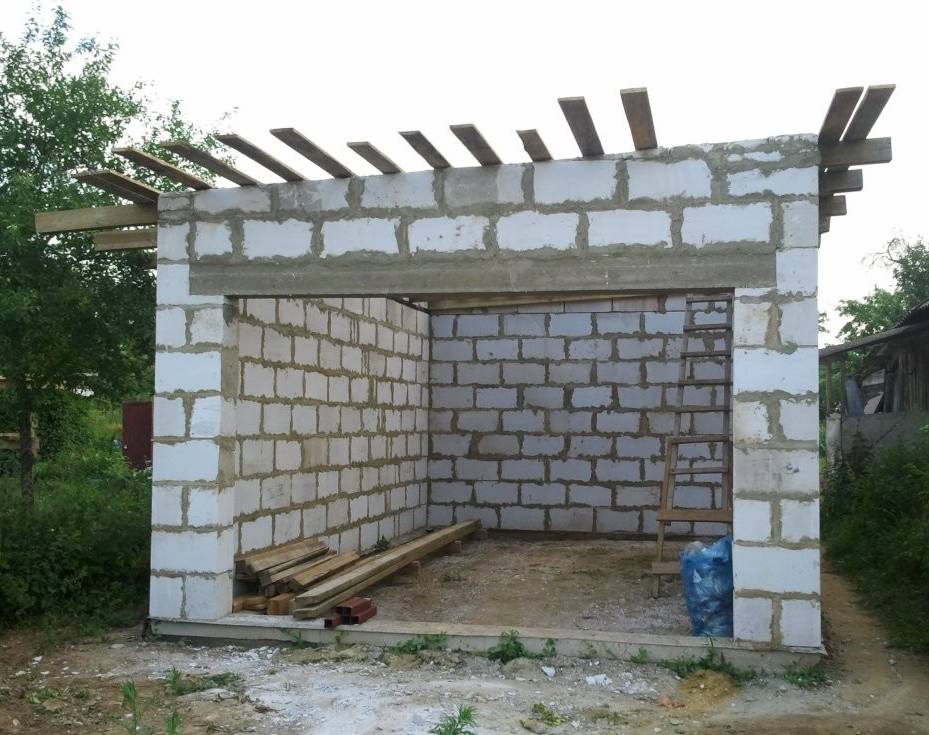 Самостоятельное строительство дачного сарая из пеноблоков: пошаговая инструкция