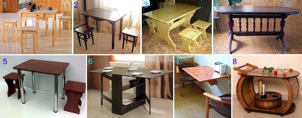 Кухонный стол своими руками - 90 фото, схемы и чертежи простых столов для обустройства кухни