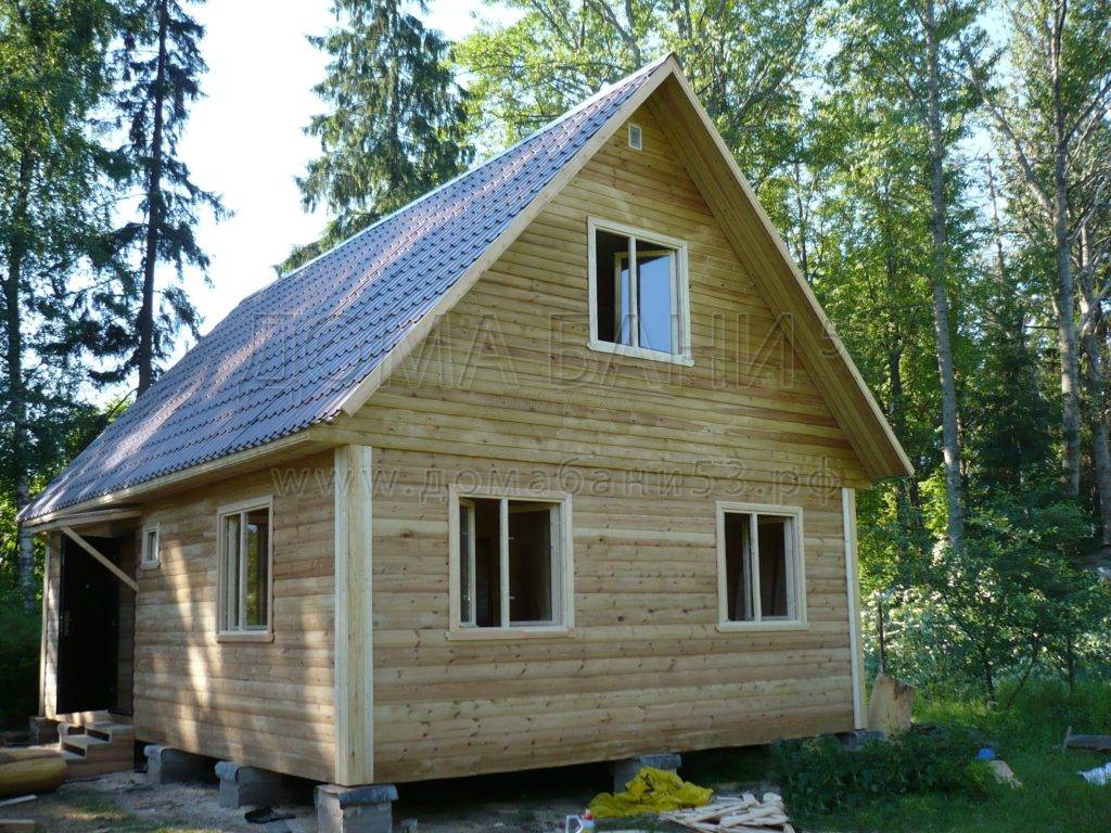 Как построить летний дачный домик из бруса своими руками? пошаговая инструкция +фото и видео