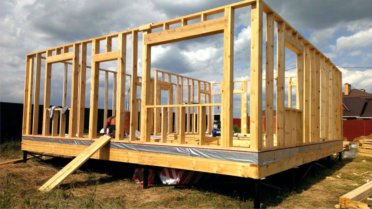 Каркасно-щитовые дома – обзор технологии строительства с примером