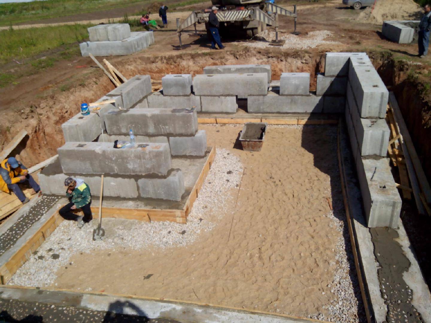 Снип на бетонную подготовку под фундамент нормы и правила подбетонки