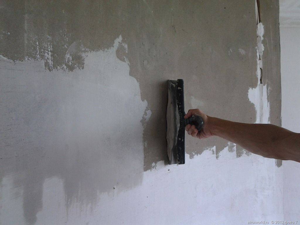 Шпатлевка стен под покраску - быстрые методы 2018 года