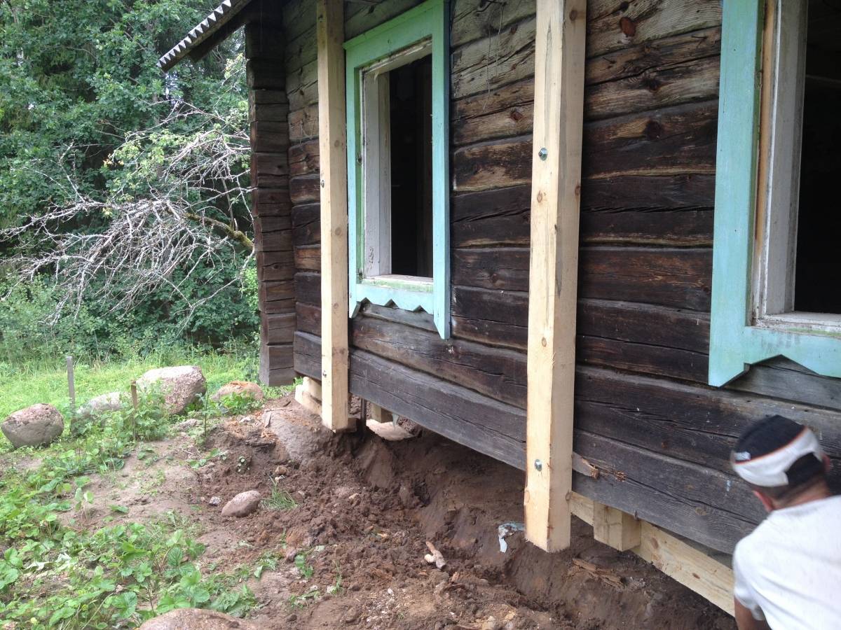Устройство фундамента под деревянный дом – пошаговое руководство