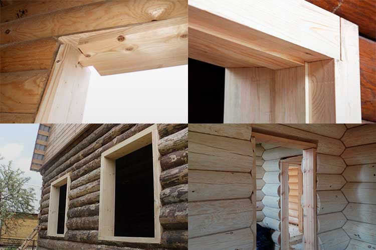 Обсада и окосячка окон в деревянном доме: как сделать окосячку, монтаж.