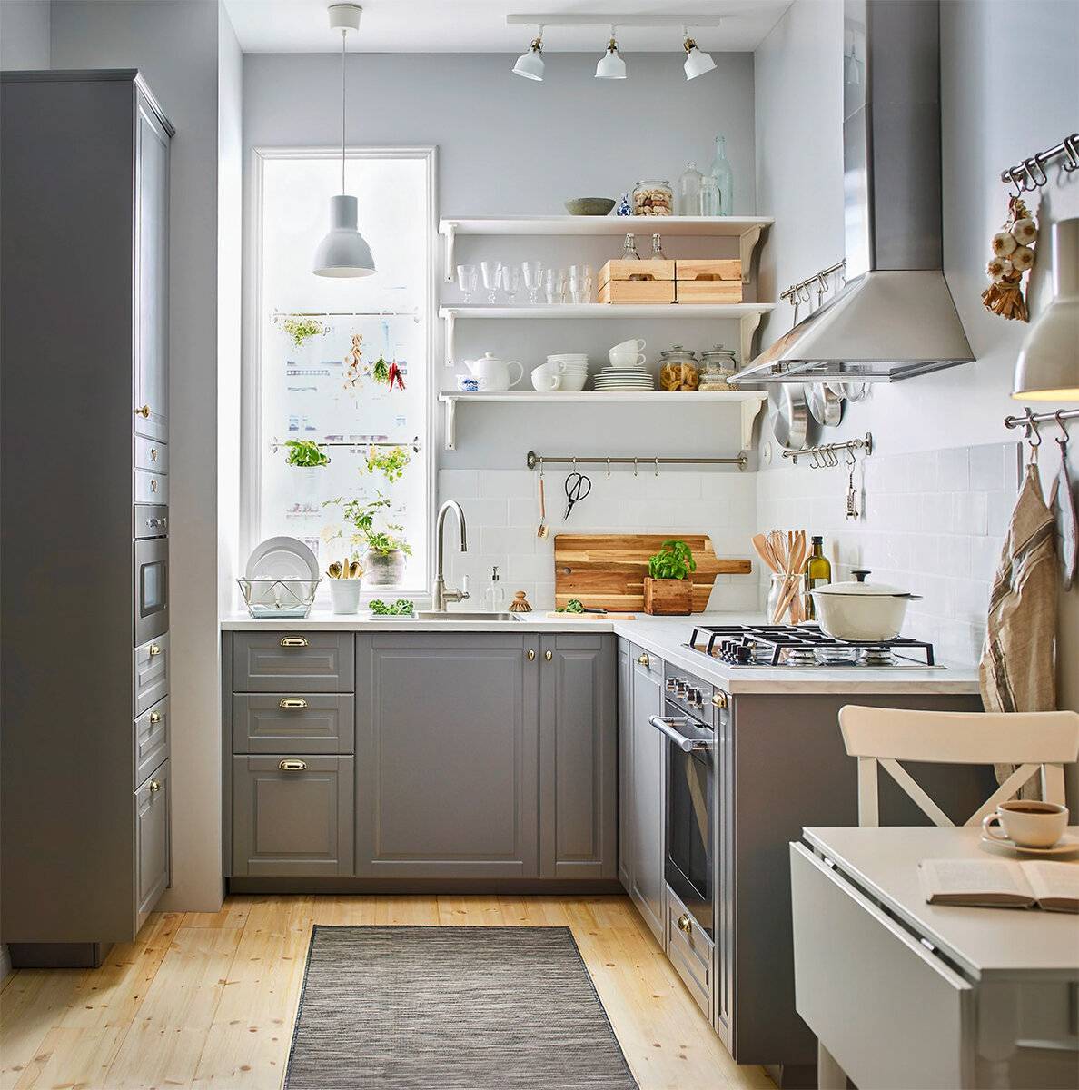 Дизайн угловой кухни: 70+ фото реальных интерьеров