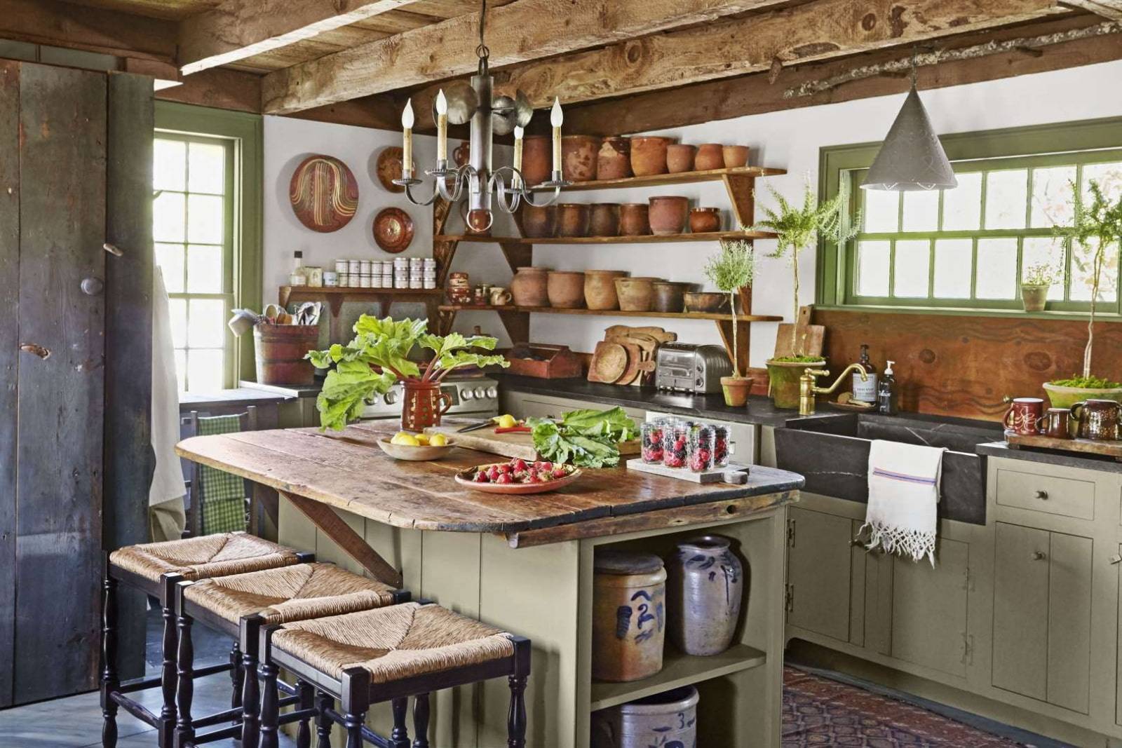 Кухня в стиле кантри: 120 фото красивых вариантов оформления дизайна