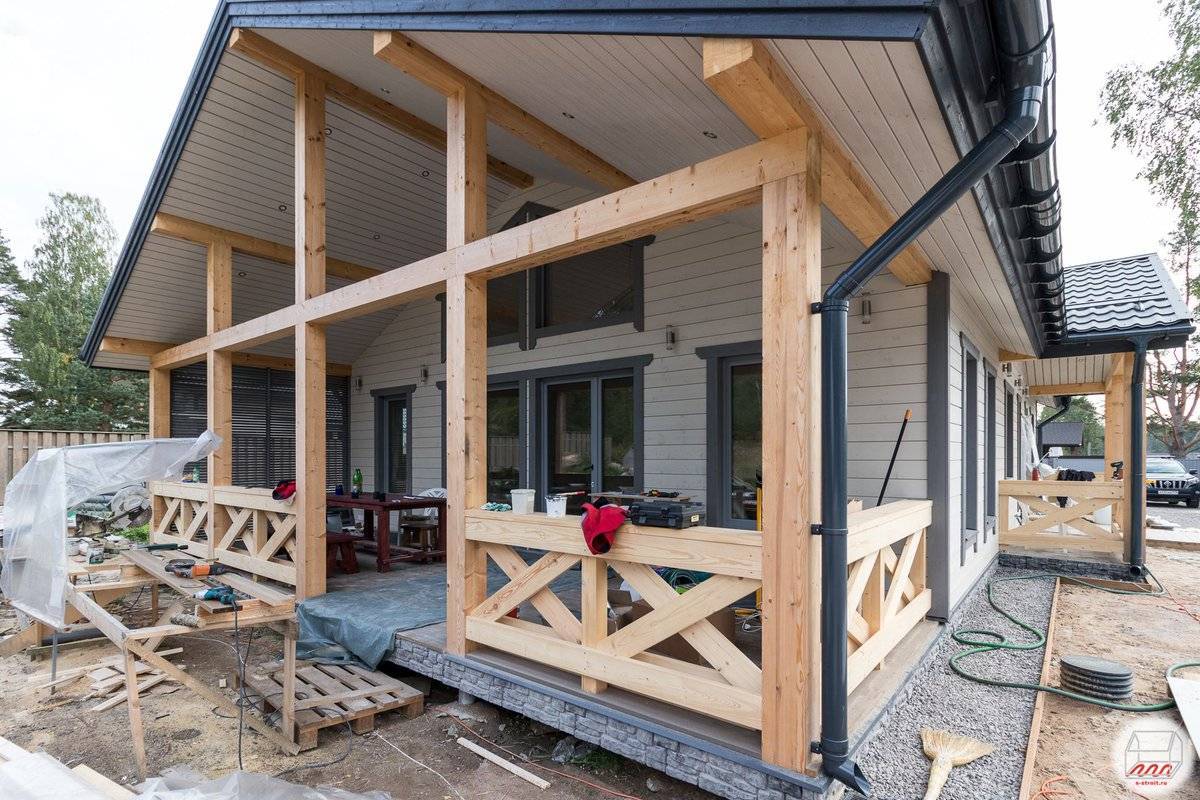 Как пристроить террасу к дому - технология строительства и монтажа. 130 фото красивых террас