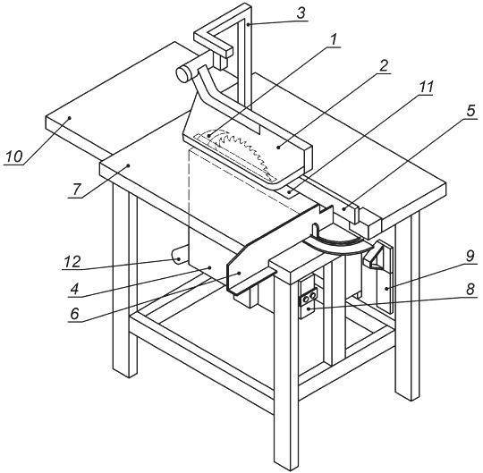 Как сделать распиловочный стол из ручной циркулярной пилы: чертежи